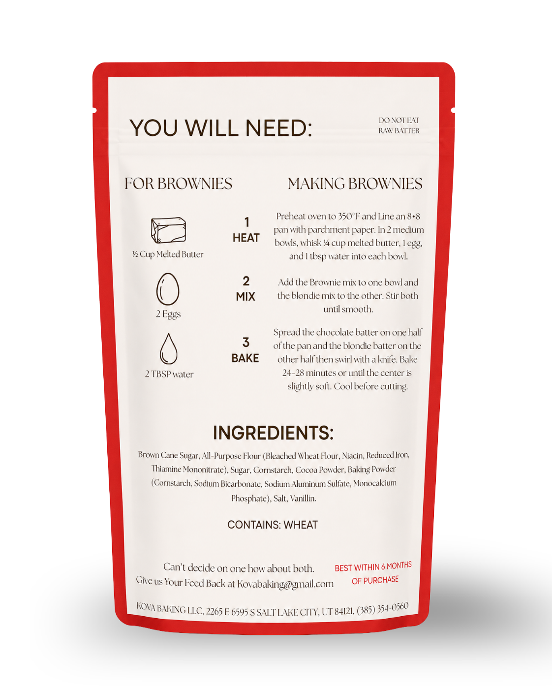 Mixed Emotions Brownie Mix (Pre Order)